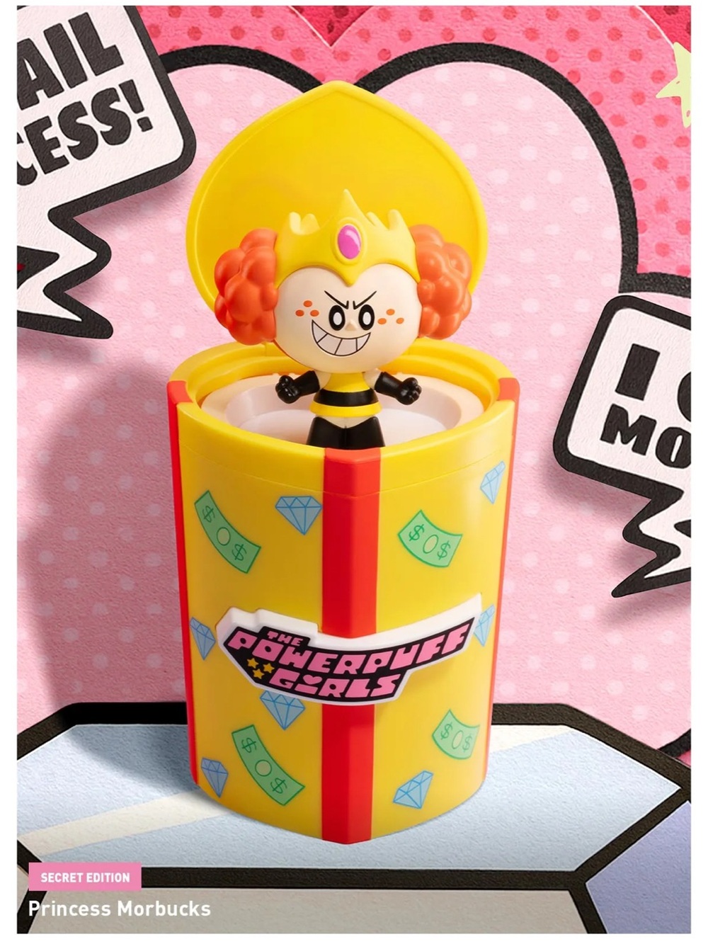 Pop Mart The Powerpuff Girls Party Surprise Princess Morbucks blind box NWT